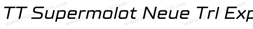 TT Supermolot Neue Trl Exp字体转换